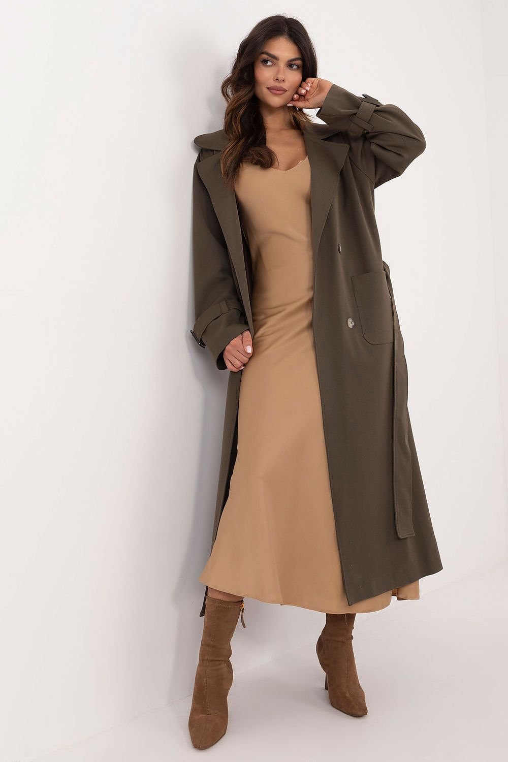 Alina – Elegant Klassisk Trenchcoat