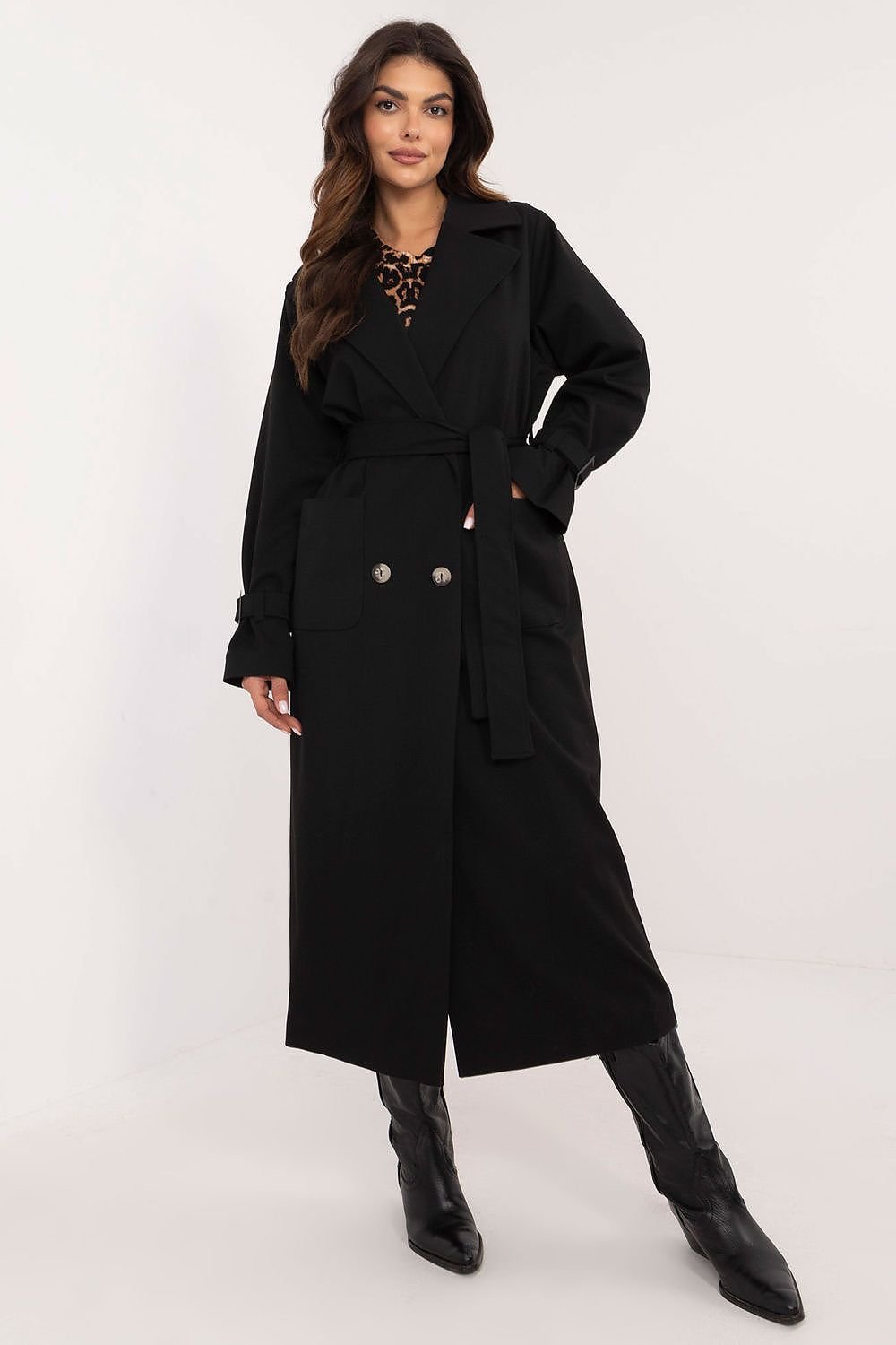 Alina – Elegant Klassisk Trenchcoat