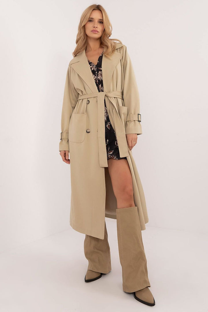 Alina – Elegant Klassisk Trenchcoat